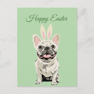 Frohe Ostern, Hund Postkarte