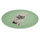 Frohe Ostern, Hund Schneidebrett (Ecke)