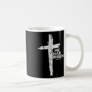 Frohe Ostern Jesus hat er die religiösen Christen Kaffeetasse