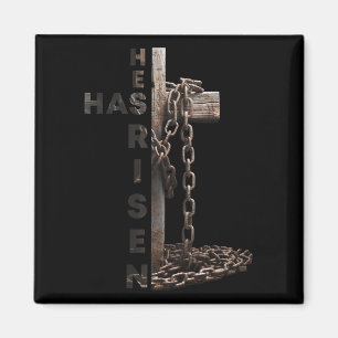Frohe Ostern Jesus hat er die religiösen Christen Magnet