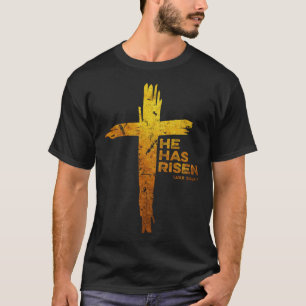 Frohe Ostern Jesus hat er die religiösen Christen T-Shirt