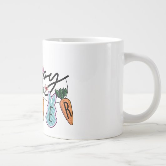 Frohe Ostern! Jumbo-Tasse (Rechts)