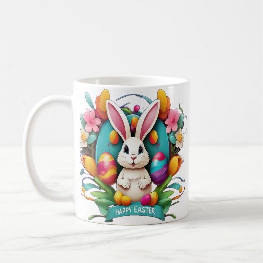Frohe Ostern Kaffeetasse (Links)