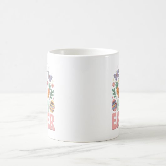 FROHE OSTERN KAFFEETASSE (Mittel)