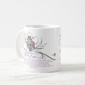 Frohe Ostern Kaffeetasse (Vorderseite Links)
