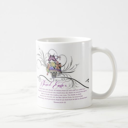 Frohe Ostern Kaffeetasse (Rechts)