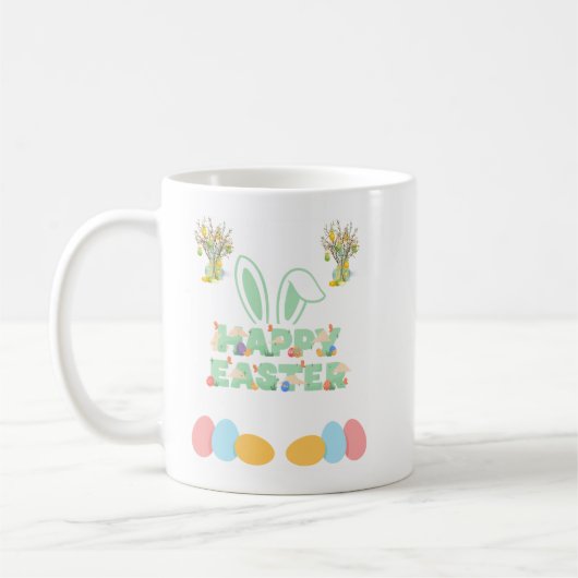 Frohe Ostern! Kaffeetasse (Links)