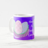 Frohe Ostern Kaffeetasse (Vorderseite Links)