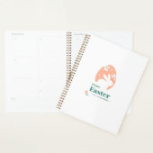 Frohe Ostern – Kaninchen & Ei Florales Design Planer (Anzeige)
