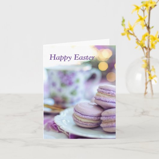 Frohe Ostern Karte (Gelbe Blume)