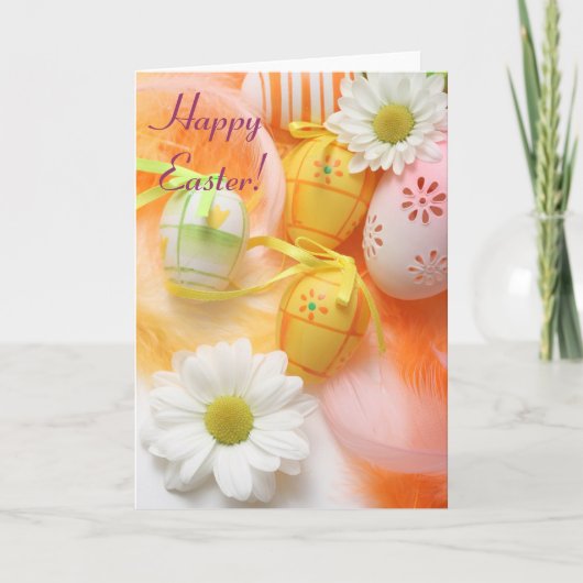 Frohe Ostern! Karte (Vorderseite)