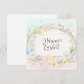 Frohe Ostern Karte (Vorne/Hinten)