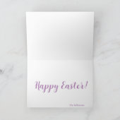 Frohe Ostern Karte (Innenseite)