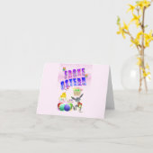 Frohe Ostern Karte (Gelbe Blume)