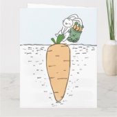 Frohe Ostern Karte (Rückseite)