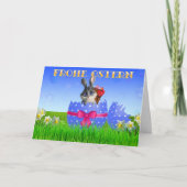 Frohe Ostern Karte (Vorderseite)