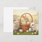 Frohe Ostern Karte (Vorne/Hinten)