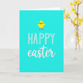 Frohe Ostern Karte (Gelbe Blume)