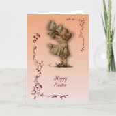 Frohe Ostern Karte (Vorderseite)