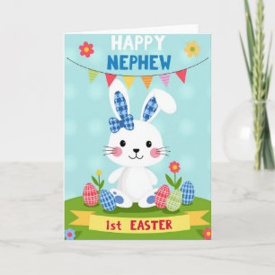 Frohe Ostern-Karte für den Neffen Karte