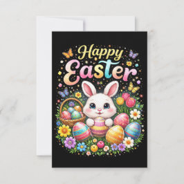Frohe Ostern Kleiner Hase Dankeskarte