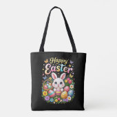 Frohe Ostern kleiner Hase Tasche (Rückseite)