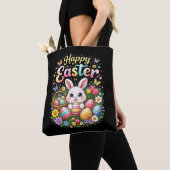 Frohe Ostern kleiner Hase Tasche (Von Nahem)