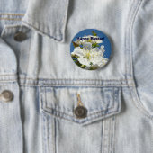 Frohe Ostern! Knöpfe Kirschblüten Blume Button (Beispiel)