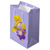 Frohe Ostern Küken Mittlere Geschenktüte (Vorderseite Schrägansicht)