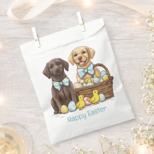 Frohe Ostern Labrador Retriever Hunde Geschenktütchen
