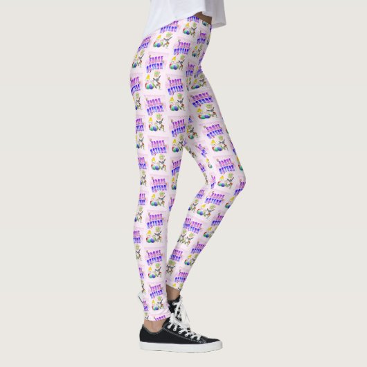 Frohe Ostern Leggings (Rechts)