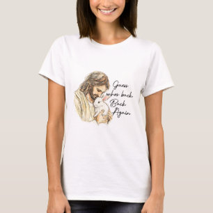 Frohe Ostern Lustige Errate Wer ist Ck Jesus Bunny T-Shirt