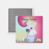 Frohe Ostern Magnet (Vorderseite/Rückseite)