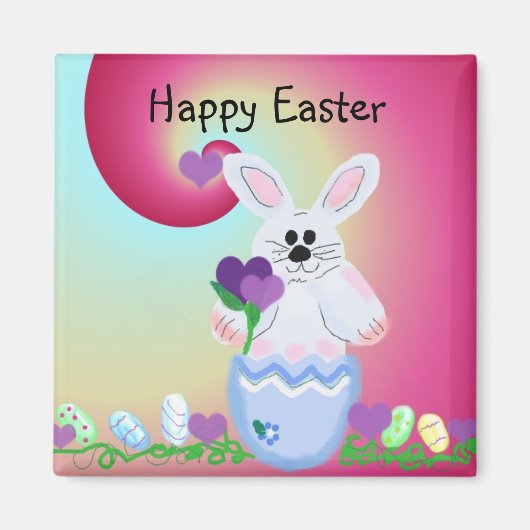 Frohe Ostern Magnet (Vorne)