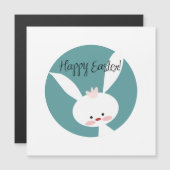 Frohe Ostern Magnetkarte (Vorne/Hinten)