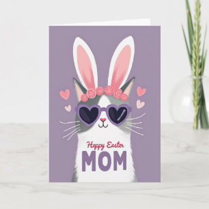 Frohe Ostern Mama Katzenkarte Karte