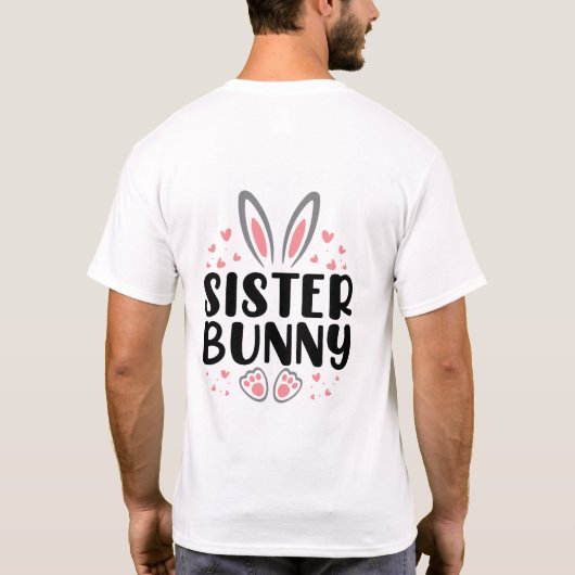 Frohe Ostern! Mann T-Shirt (Rückseite)