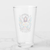 Frohe Ostern mit Jesus Glas (Rückseite)