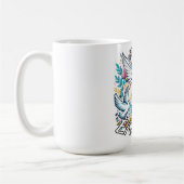 Frohe Ostern mit Jesus Kaffeetasse (Links)