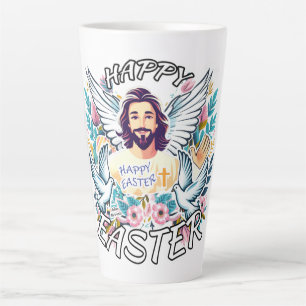 Frohe Ostern mit Jesus Milchtasse