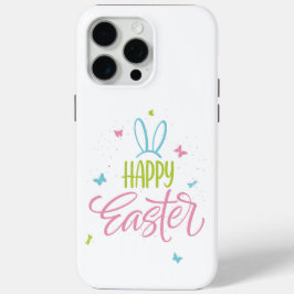 Frohe Ostern mit Schmetterlingen Case-Mate iPhone Hülle