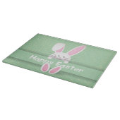 Frohe Ostern mit sonniger Aussicht Schneidebrett (Ecke)