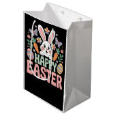 FROHE OSTERN MITTLERE GESCHENKTÜTE (Vorderseite Schrägansicht)