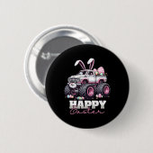 Frohe Ostern Monster Truck Osterhase Monster Tr Button (Vorne & Hinten)