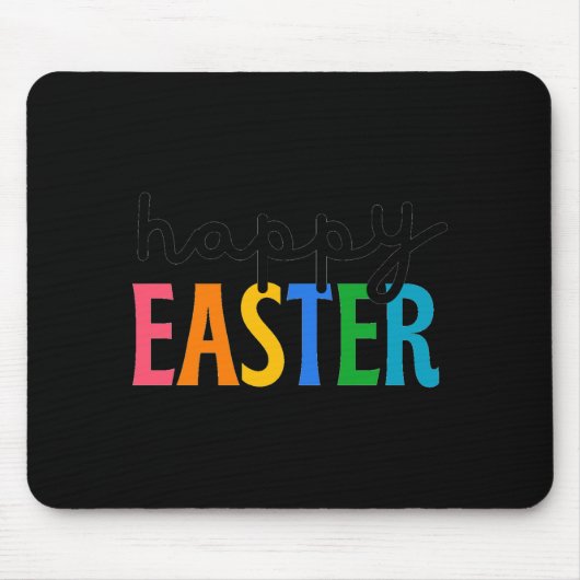 Frohe Ostern  Mousepad (Vorne)