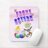 Frohe Ostern Mousepad (Mit Mouse)