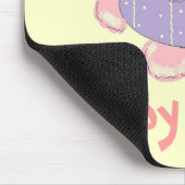 Frohe Ostern Mousepad (Ecke)