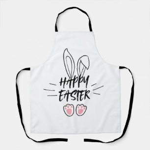 Frohe Ostern Muster Schürze