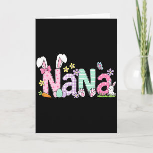 Frohe Ostern Nana Hasenohren für Oma Karte