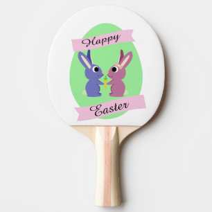 Frohe Ostern! Niedliche Banden Tischtennis Schläger